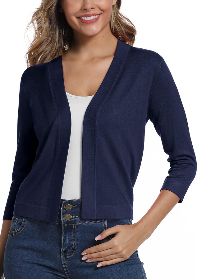 Navy Shrugs For Dresses ShopStyle UK