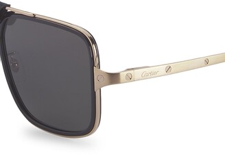 Cartier Core Range 58MM Aviator Sunglasses