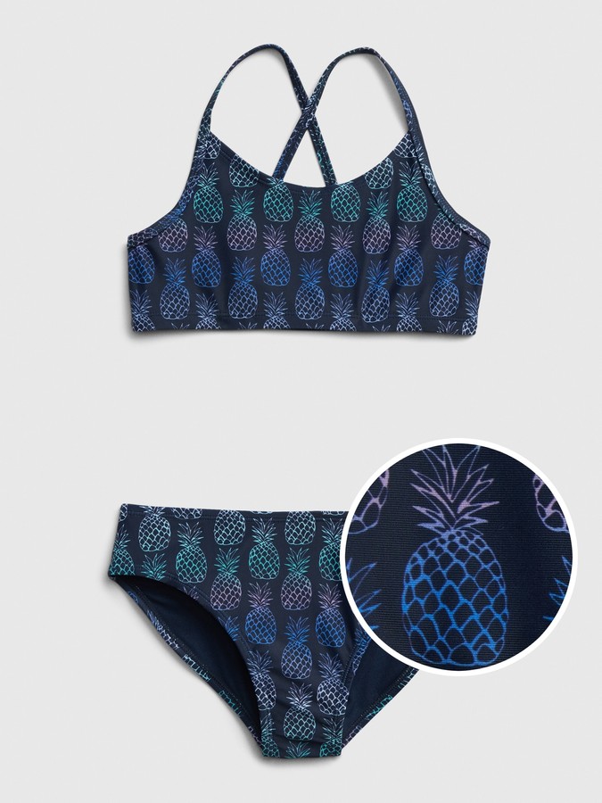 pineapple swimming suit