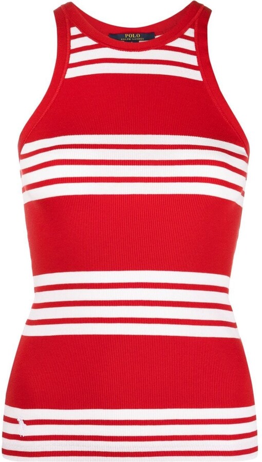 Red And White Striped Tank Top | Shop the world's largest 