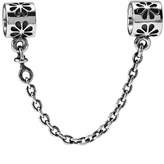 Thumbnail for your product : Pandora Sterling Silver Flower Safety Chain - 4cm