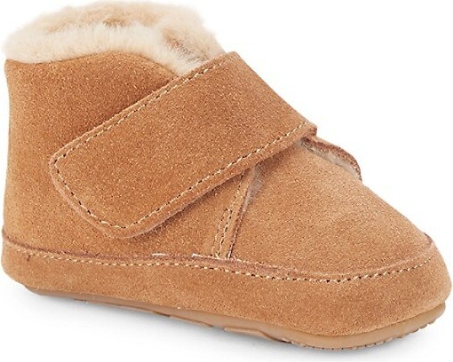 Old Soles Baby's Shloofy Faux Fur-Trim Leather Booties - ShopStyle Boys'  Shoes