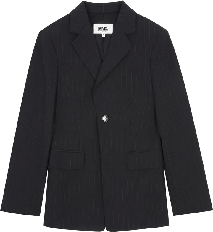 MM6 MAISON MARGIELA Pinstriped Tailored Blazer