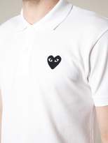 Thumbnail for your product : Comme des Garcons Play embroidered heart polo shirt
