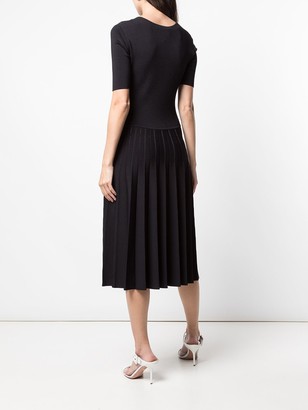Jason Wu Collection Contrast-Panel Midi Dress