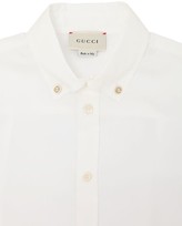 Thumbnail for your product : Gucci Button Down Cotton Poplin Shirt