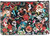 Thumbnail for your product : DSQUARED2 tattoo print pouch