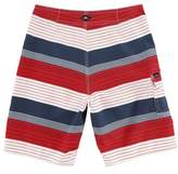 Thumbnail for your product : O'Neill Boy's Santa Cruz Stripe Board Shorts