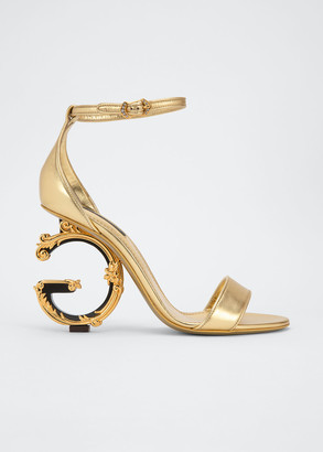 d and g gold heels