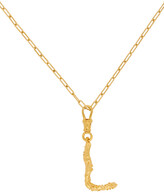 Thumbnail for your product : Alighieri SSENSE Exclusive Gold 'L' Alphabet Necklace
