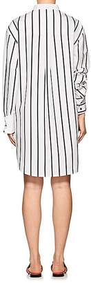 Ji Oh Women's Striped Cotton Asymmetric Shirtdress