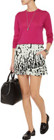 Thumbnail for your product : Diane von Furstenberg Atty printed silk-blend shorts