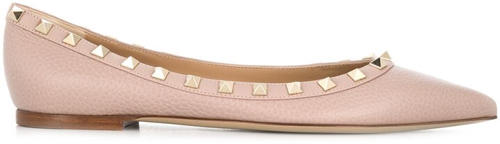 valentino rockstud flats price
