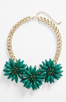 Thumbnail for your product : Topshop Spike Flower Necklace
