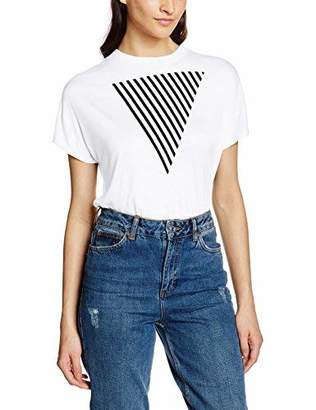 Mavi Jeans Women's Triangle Printed TOP T-Shirt,UK