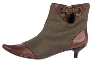 Henry Beguelin Ponyhair Ankle Boots