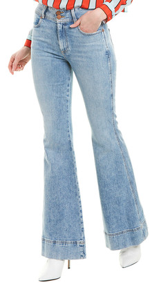 high waisted bell bottom