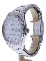 Thumbnail for your product : Rolex Date 1500 Stainless Steel Automatic Mother-Of-Pearl Dial 34mm Mens Watch
