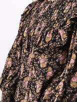 Thumbnail for your product : By Ti Mo Lavish ruffled-trim shirt dress