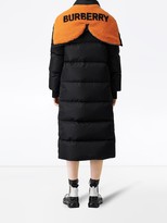 Thumbnail for your product : Burberry logo detail ECONYL puffer coat