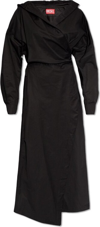 Diesel D-Kley V-Neck Maxi Dress