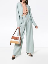 Thumbnail for your product : REJINA PYO High Waisted Wide Leg Trousers