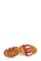 Thumbnail for your product : See by Chloe 'Patti' Stripe Wedge Sandal
