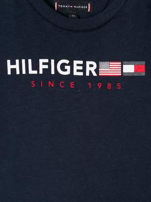 Tommy Hilfiger Junior logo printed top