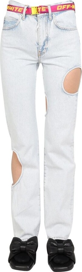 Off-White Women's Jeans | Shop The Largest Collection | ShopStyle