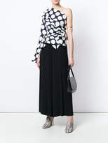 Thumbnail for your product : Awake polka-dot asymmetric blouse
