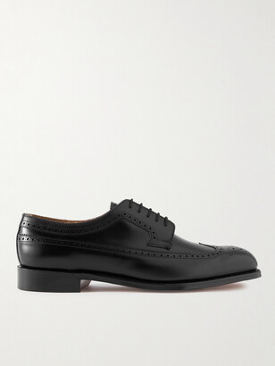Mens Shoes Lace-ups Brogues Grenson Leather Toynbee Brogues in Black for Men 