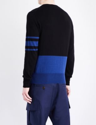 Vivienne Westwood Colour-block cotton jumper