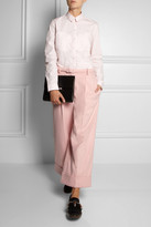 Thumbnail for your product : Simone Rocha Wide-leg wool-blend pants