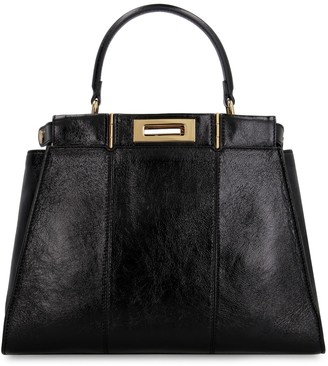 Fendi Peekaboo Leather Handbag
