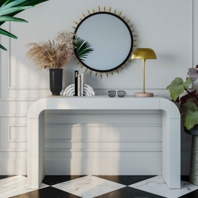 TOV Furniture TOV Hump Black Console Table