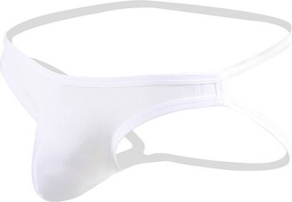 String Homme En Soie Glacée - Taille Basse - Confortable, Respirant Et Sexy - Pour Quotidien Ou Occasion Spéciale