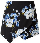 Thumbnail for your product : New Look Black Floral Print Wrap Skort