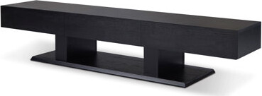 George Oliver Black 3-Drawer Tv Stand