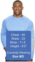 Thumbnail for your product : Columbia Big Tall Terminal Tackle Heather Long Sleeve Shirt Men's Long Sleeve Pullover