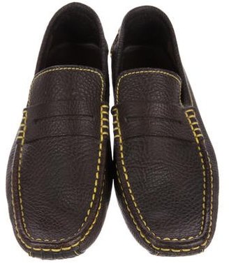 Louis Vuitton Leather Driving Loafers