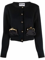Thumbnail for your product : Moschino Purse-Pocket Wool Cardigan