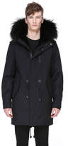 Thumbnail for your product : Mackage MORITZ-F flannel parka with fur lined body and hood