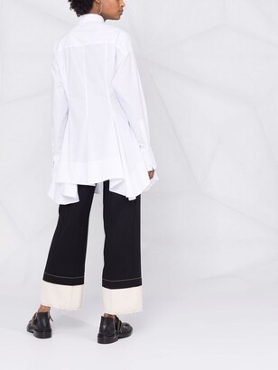 J.W.Anderson Fitted-Waisted Flared Tunic Shirt