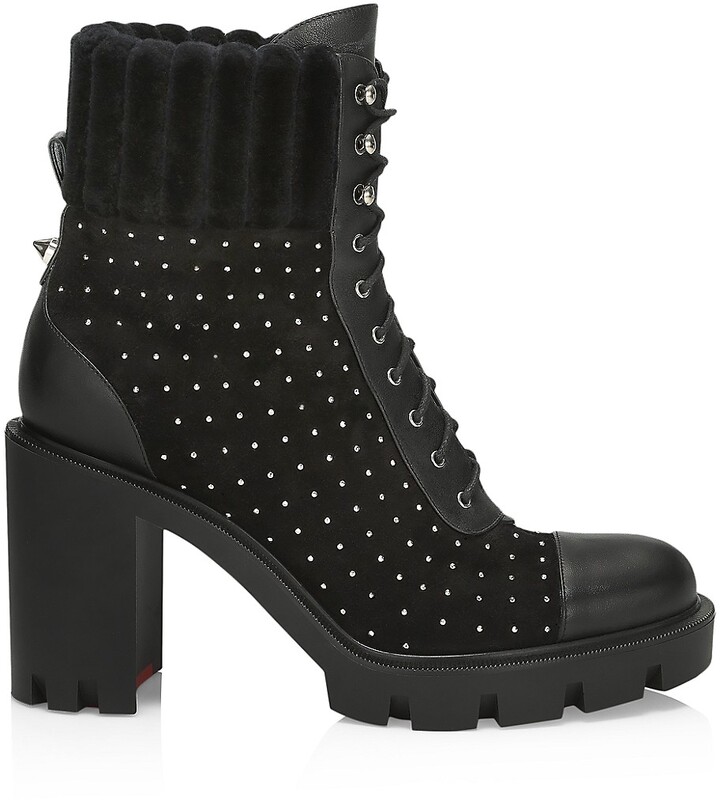 black boots studded