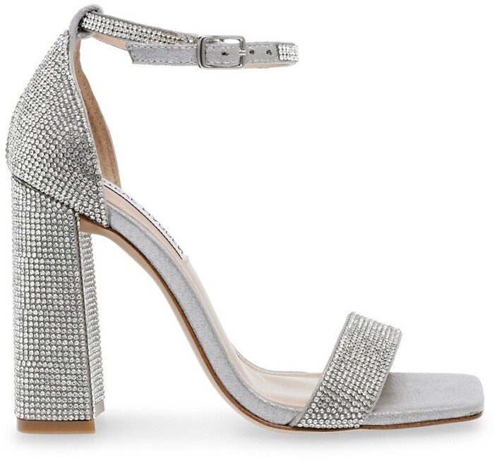 Steve Madden Silver Heels | Shop the world's largest collection of fashion  | ShopStyle