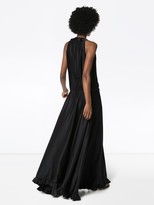 Thumbnail for your product : Plan C Ruffled Sleeveless Maxi Dress