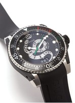 Thumbnail for your product : Gucci Dive Kingsnake Stainless-steel Watch - Black Silver