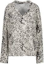 Thumbnail for your product : boohoo Tall Leopard Print Utility Shirt