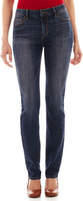 Liz Claiborne Classic-Fit Straight-Leg Jeans