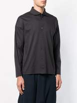Thumbnail for your product : Issey Miyake Homme Plissé spread collar shirt